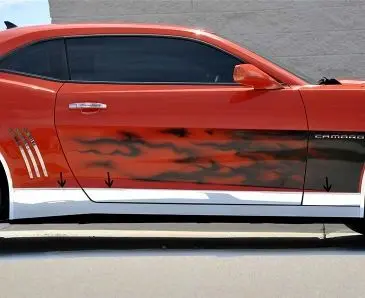 2010-2013 Camaro - Rocker Panel Deluxe 6Pc Kit | Polished Stainless Steel 1