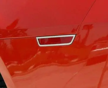 2010-2014 Camaro - Side Marker Trim 4Pc | Brushed Stainless Steel 1