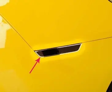 2010-2014 Camaro - Side Marker Trim 4Pc | Polished Stainless Steel 1