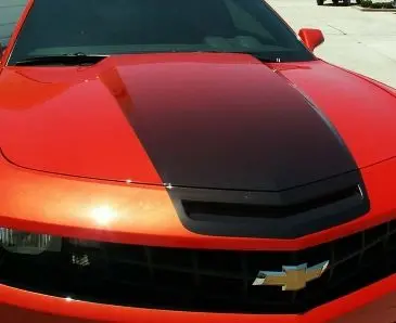 2010-2015 Camaro - Cowl Hood Black Fade Graphic | Vinyl Vehicle Graphic 1