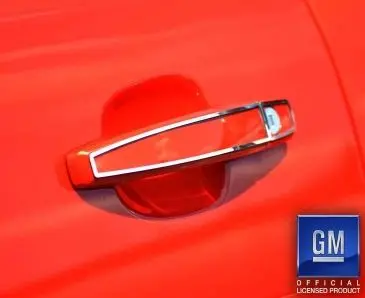 2010-2015 Camaro - Exterior Door Handle Trim 2Pc | Polished Stainless Steel 1