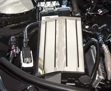 2010-2015 Camaro - Fuse Box Top Plate [Stand Alone] | Polished Stainless Steel 1