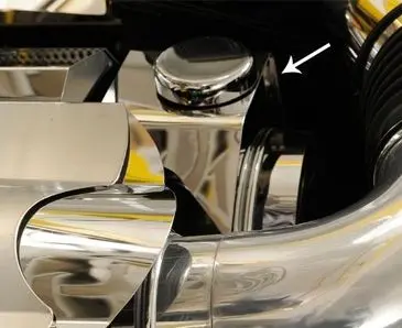 2010-2015 Camaro - Power Steering Cover | Polished Stainless Steel 1