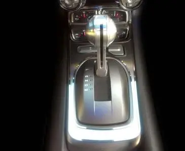 2010-2015 Camaro - Shifter Plate Trim, Automatic Equipped W/Gauge Cluster | Stainless Steel 1
