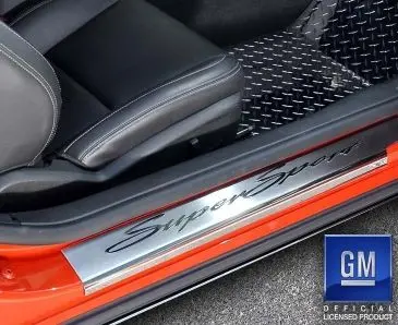 2010-2015 Camaro Ss - Outer Door Sills W/Super Sport Lettering 2Pc | Stainless Steel 1