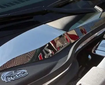 2010-2015 Camaro - Wiper Cowl Cover 4Pc | Polished Stainless Steel 1