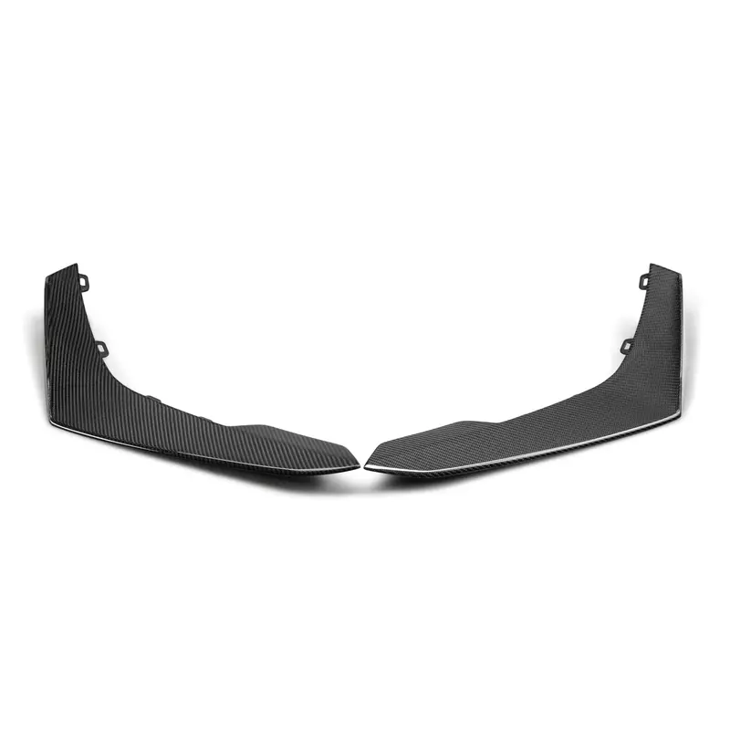 2010-2015 Chevy Camaro Zl1 1Le Track Package Carbon Fiber Canards (Dive Planes) Aftermarket Aausa Zl1 Bumper Mold 1