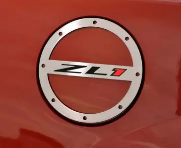 2010-2019 Camaro Zl1 - Fuel Door Cover 'Zl1" Style | Stainless Steel, Choose Finish 1