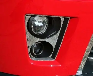 2012-2013 Camaro Zl1 - Fog Light Trim Kit 8Pc | Polished Stainless Steel 1