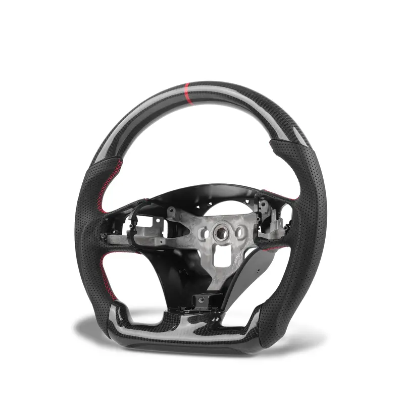 2012-2013 Corvette C6 Carbon Fiber Steering Wheel W/ Paddle Shifter Holes Core Pre Manufactured 1