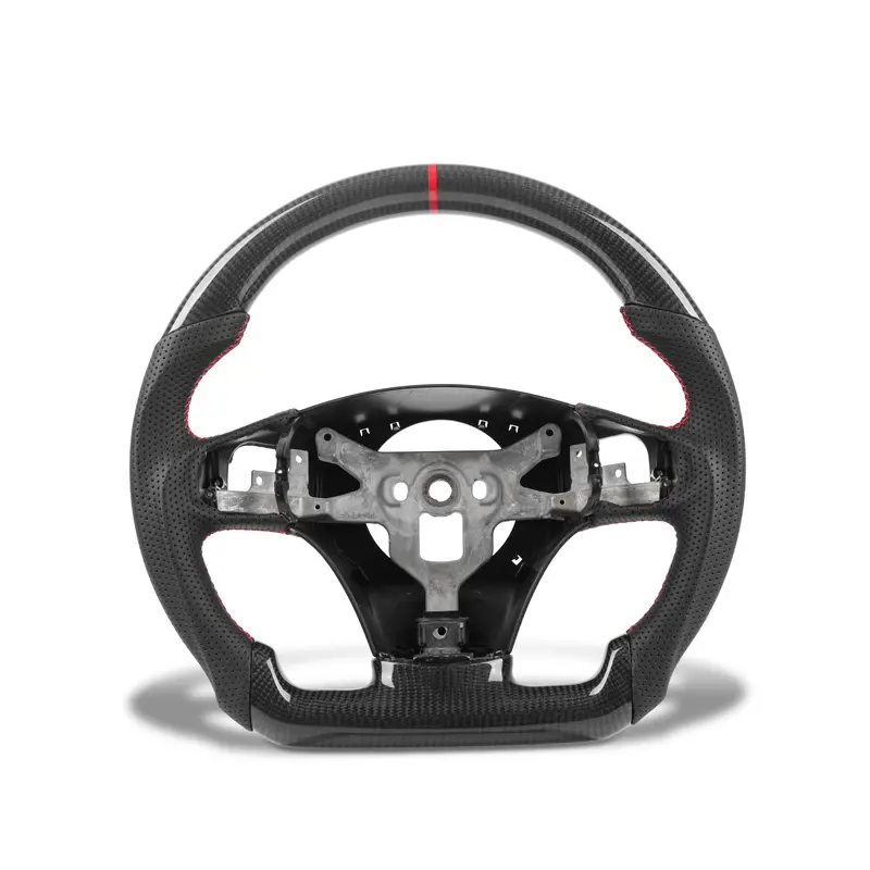 2012-2013 Corvette C6 Carbon Fiber Steering Wheel W/ Paddle Shifter Holes Core Pre Manufactured 2