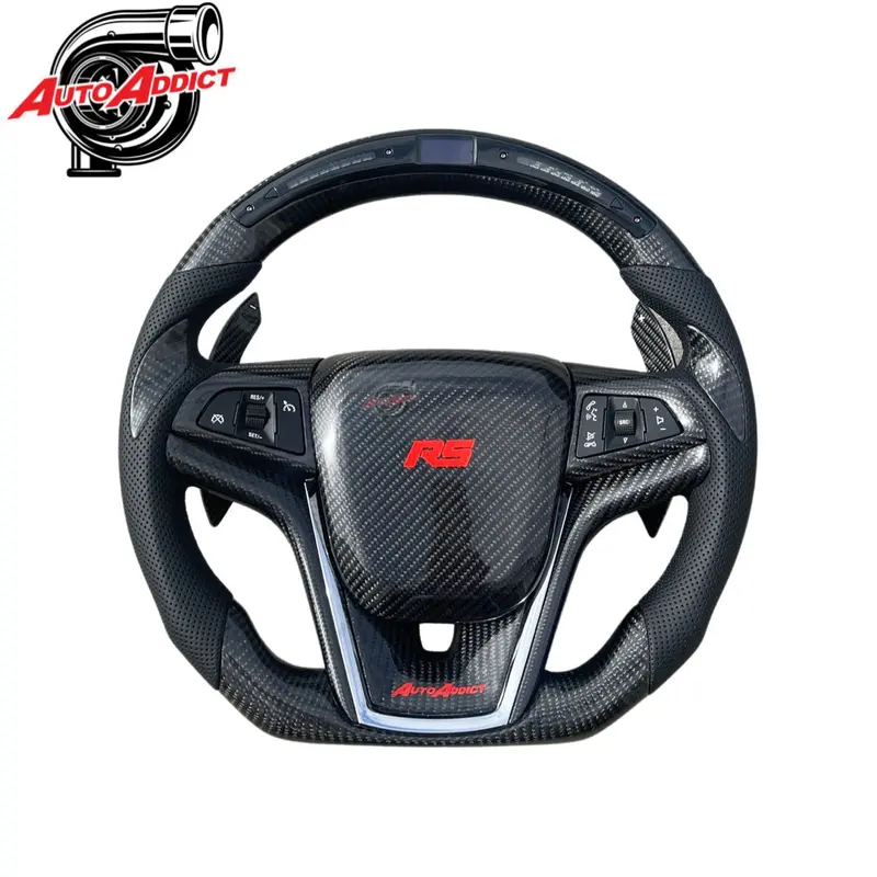 2012-2015 Chevy Camaro Custom Carbon Fiber Steering Wheel 1