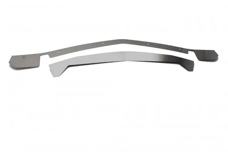 2014-2019 C7/Z51/Z06 Corvette Stingray - Nose Cap 2Pc | Polished Stainless Steel 2