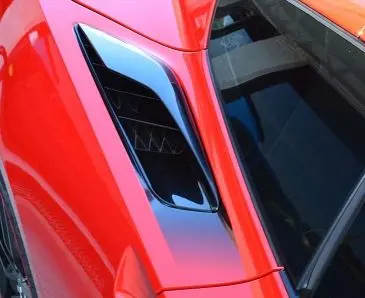 2014-2019 Corvette C7 Stingray - Rear Quarter Vent Sport Fade Graphic 2Pc | Premium Vinyl 1