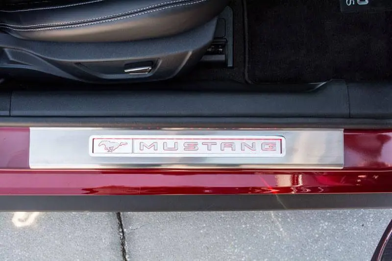 2015-2020 Mustang - Illuminated Door Sills W/Pony Emblem & Mustang Lettering 2Pc | Stainless Steel, Choose Led Color 1
