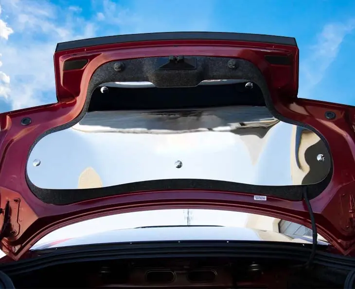 2015-2020 Mustang - Trunk Lid Panel | Polished Stainless Steel 1