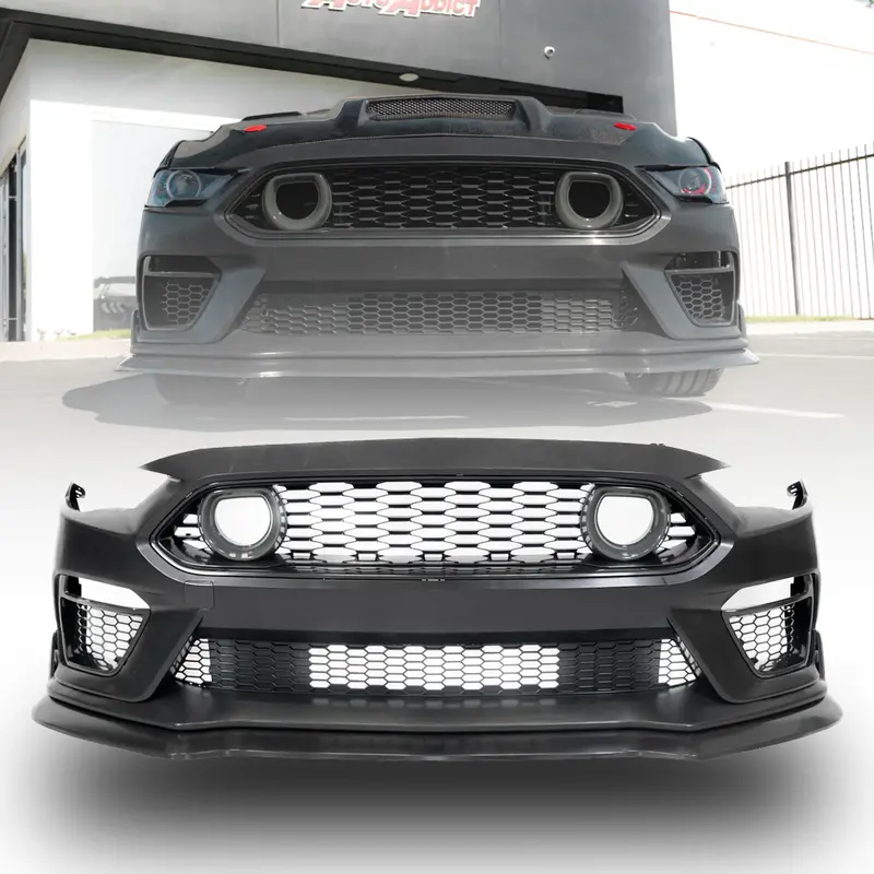 2015-2023 Ford Mustang Mach 1 Conversion Front Bumper Kit For S550 1