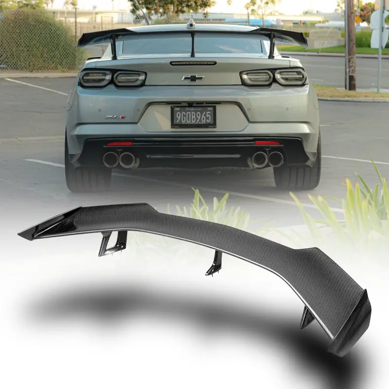 2016-2024 Chevy Camaro Zl1 1Le Full Carbon Fiber 1Pc Rear Spoiler 1