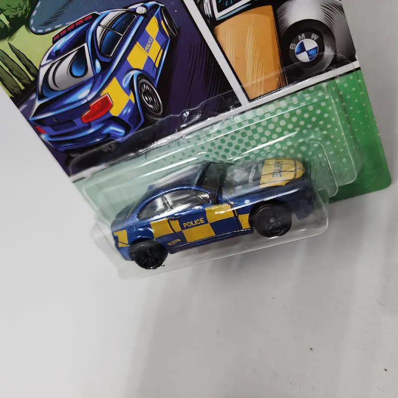 2016 Bmw M2 Police * Blue * Hot Wheels Comics & Cops 2