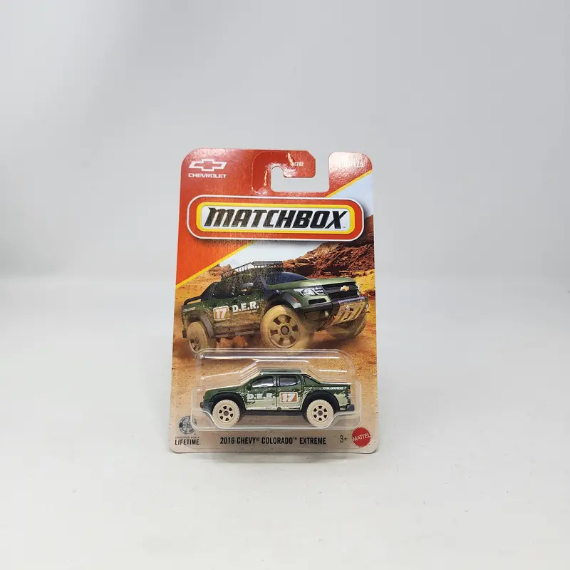 2016 Chevy Colorado Extreme #5 * Green * 2026 Matchbox Basic Mainline Case A 1