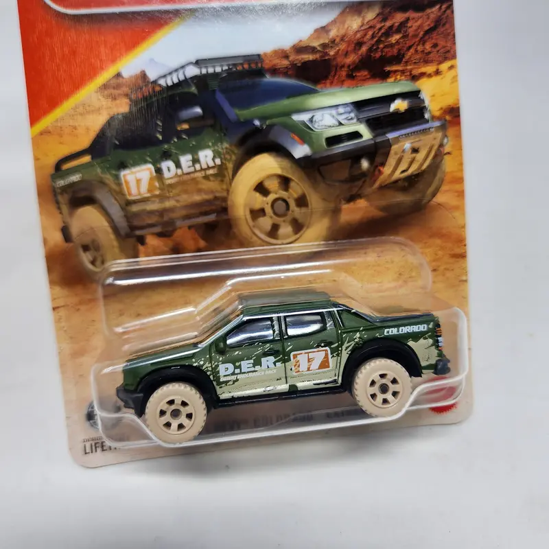 2016 Chevy Colorado Extreme #5 * Green * 2026 Matchbox Basic Mainline Case A 2