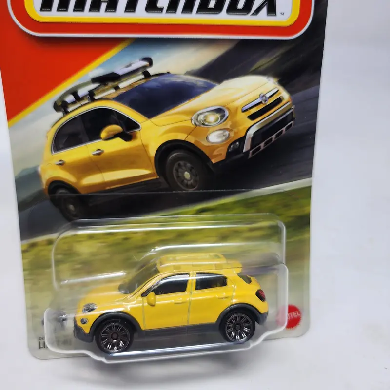 2016 Fiat 500X #1 * Yellow * 2026 Matchbox Basic Mainline Case A 2