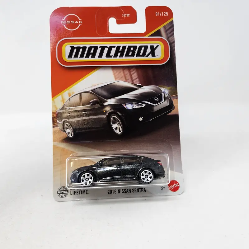 2016 Nissan Sentra #91 * Black * 2025 Matchbox Case M 1