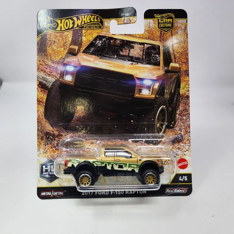 2017 Ford F-150 Raptor * 2025 Hot Wheels Car Culture Off Road Case H 1