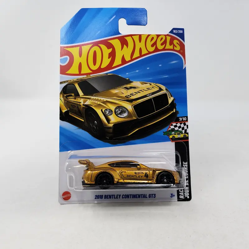 2018 Bentley Continental Gt3 #162 * Gold * 2025 Hot Wheels 1