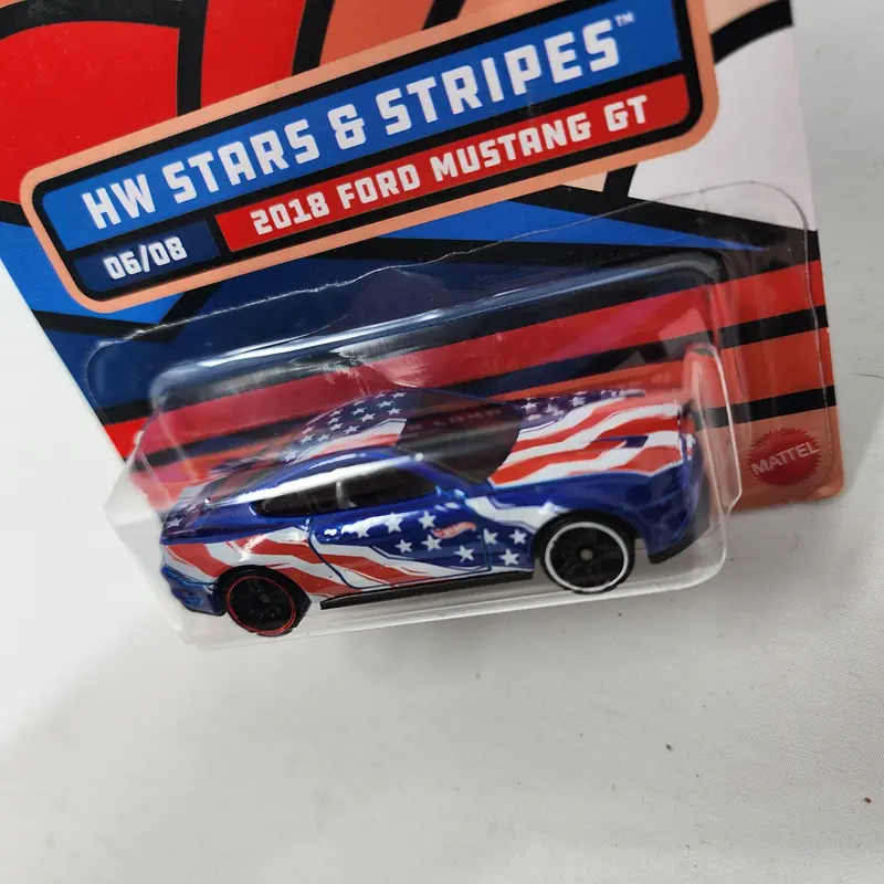 2018 Ford Mustang Gt * Hot Wheels Stars & Stripes 2
