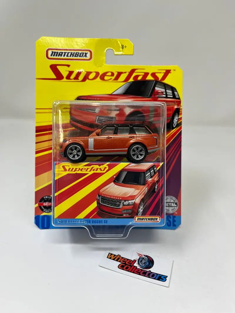 2018 Range Rover Vogue Se * Orange * Matchbox Superfast Series 1