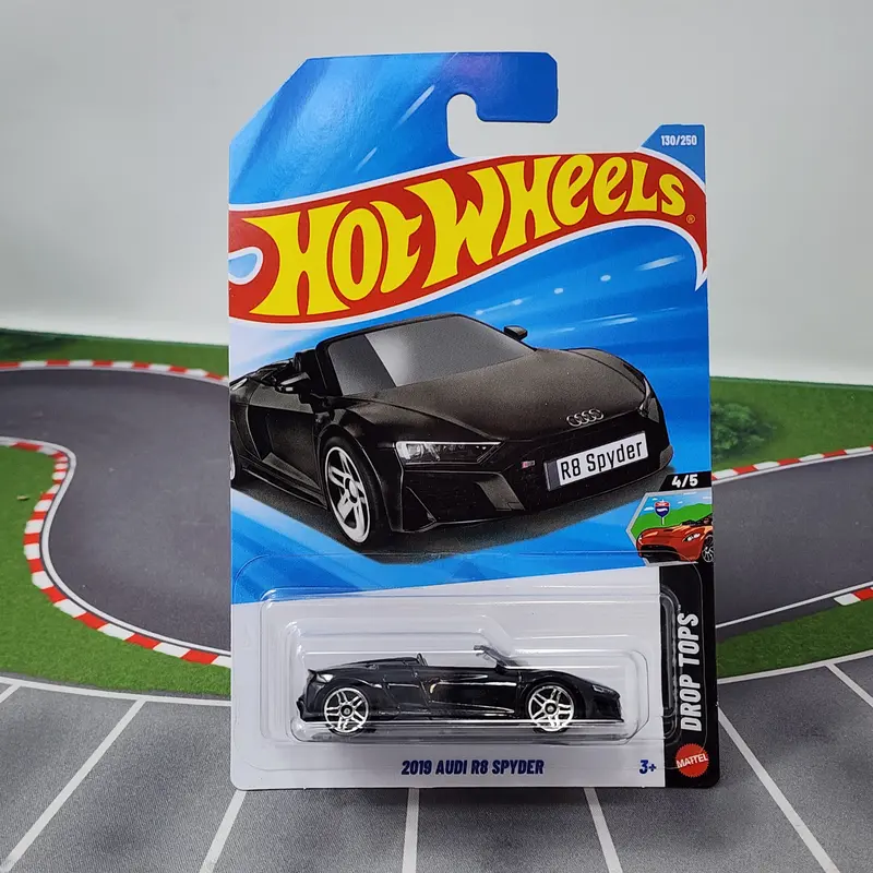 2019 Audi R8 Spyder #130 * Black * 2026 Hot Wheels Case F 1