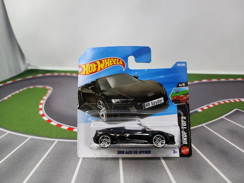 2019 Audi R8 Spyder #130 * Black * Short Card 2026 Hot Wheels Case F 1