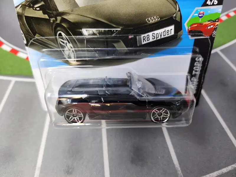 2019 Audi R8 Spyder #130 * Black * Short Card 2026 Hot Wheels Case F 2