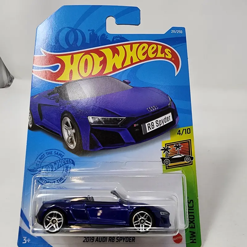 2019 Audi R8 Spyder #211 * Blue * 2021 Hot Wheels 1