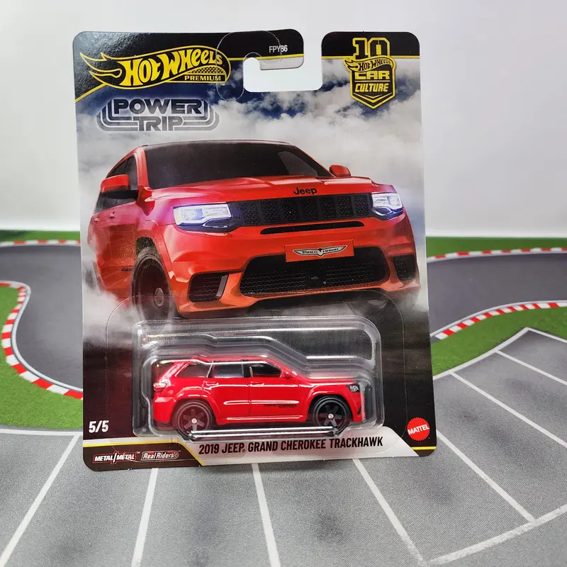 2019 Jeep Grand Cherokee Trackhawk * 2026 Hot Wheels Car Culture Power Trip Case R 1