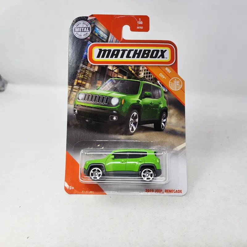 2019 Jeep Renegade #1 * Green * Matchbox Basic 1