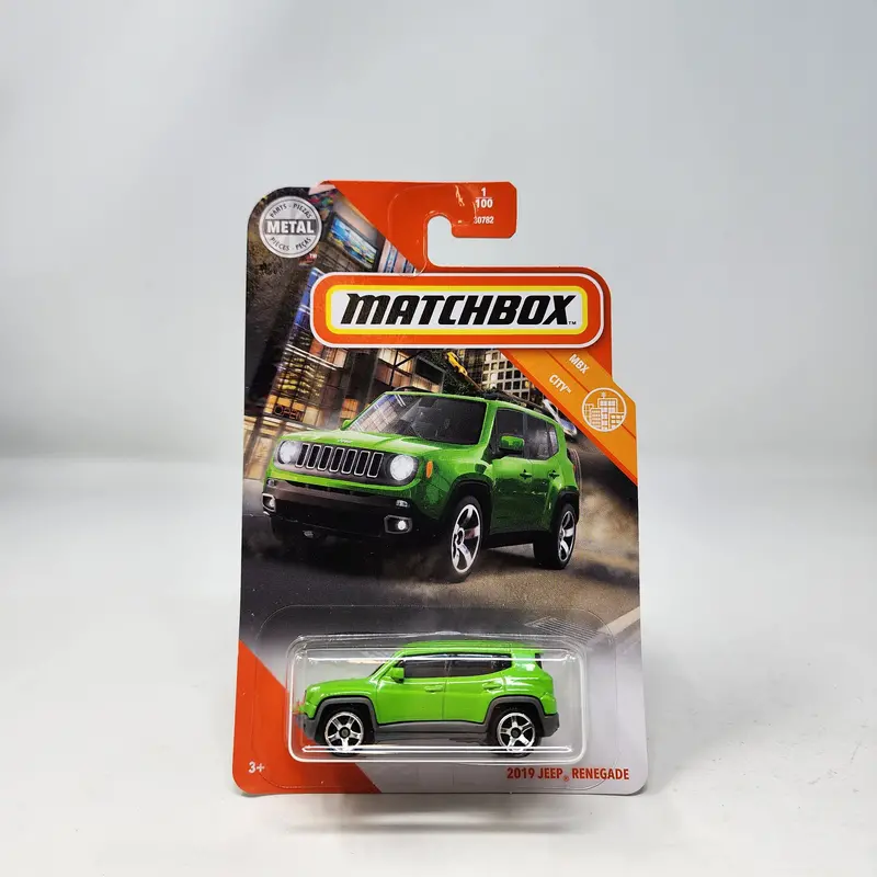 2019 Jeep Renegade #1 * Green * Matchbox Basic Series 1