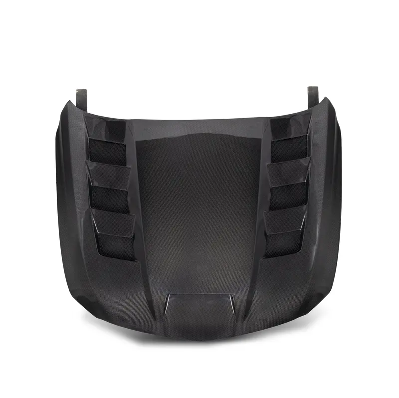 2020-2026 Cadillac Ct5 / V-Blackwing Type-Terminator Double Sided Gloss Carbon Fiber Hood 1