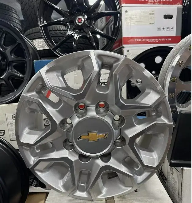 2020 21 22 23 2024 Chevrolet Silverado 2500 Aluminum Wheel Set 8 Lug 18 Inch 1