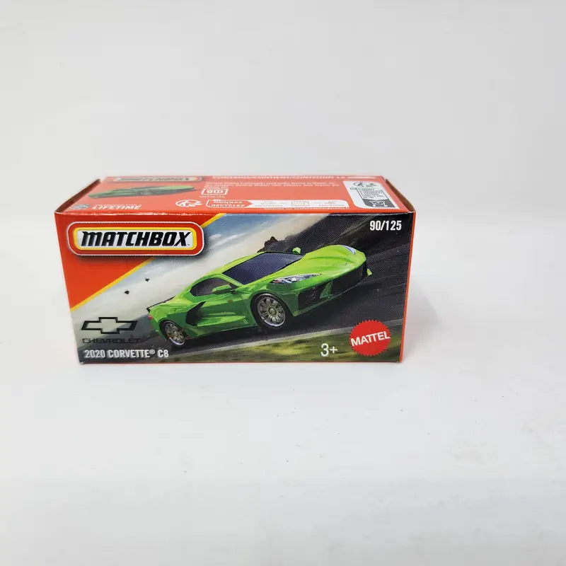 2020 Chevy Corvette C8 #90 * 2025 Matchbox Power Grabs Case G 1