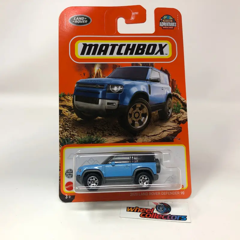 2020 Land Rover Defender 90 * Blue * 2022 Matchbox Case B Release 1
