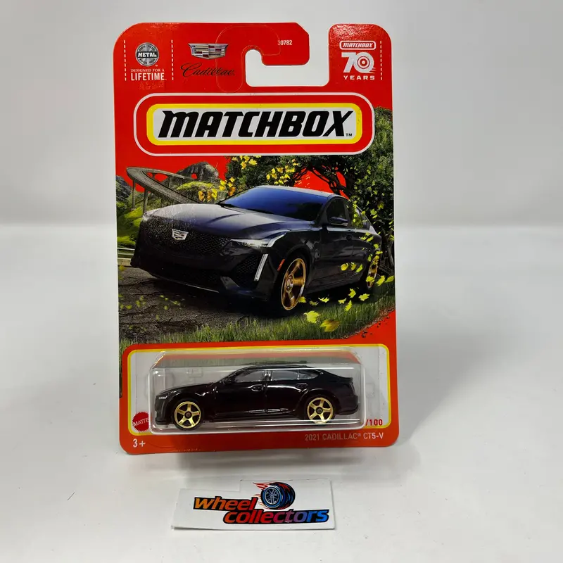 2021 Cadillac Ct5-V #30 * Black * 2023 Matchbox Case M Release 1