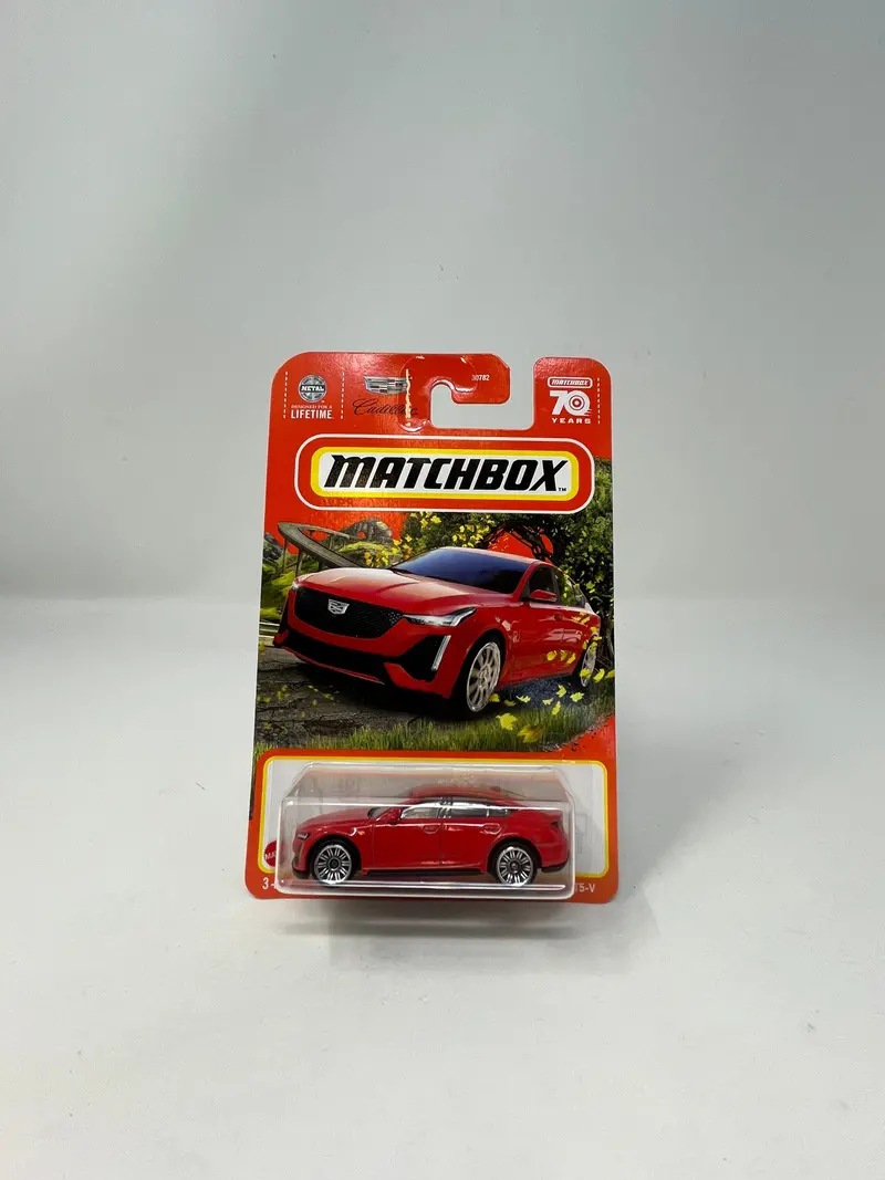 2021 Cadillac Ct5-V #72 * Red * Matchbox Basic Series 1