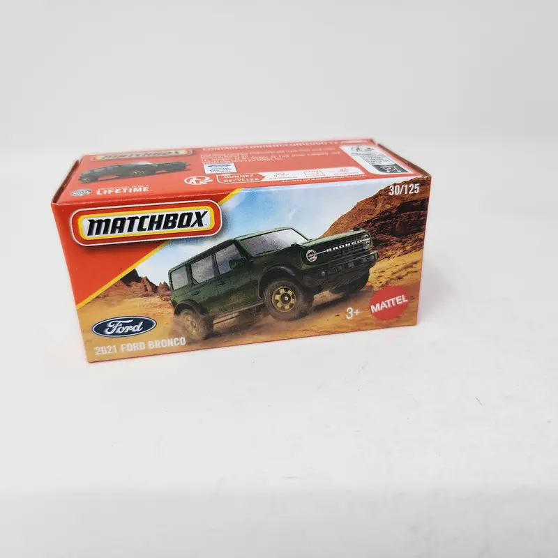 2021 Ford Bronco #30 * 2025 Matchbox Power Grabs Case H 1