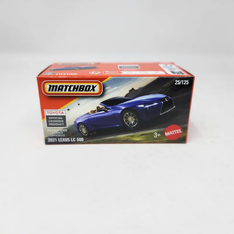 2021 Lexus Lc 500 #25 * 2026 Matchbox Power Grabs Case C 1