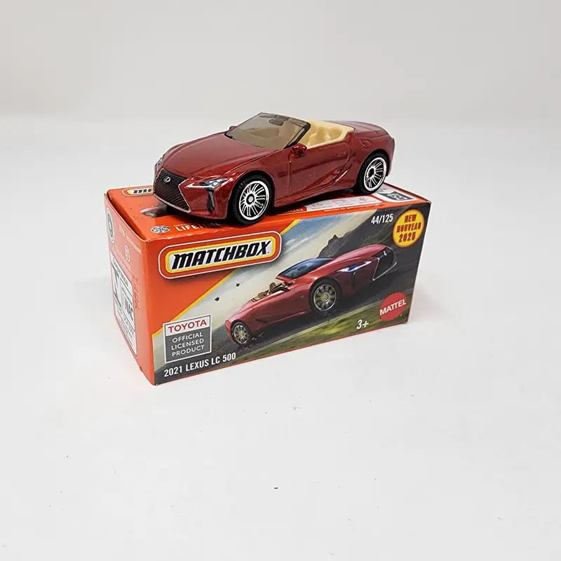 2021 Lexus Lc 500 #44 * 2025 Matchbox Power Grabs Case B 1