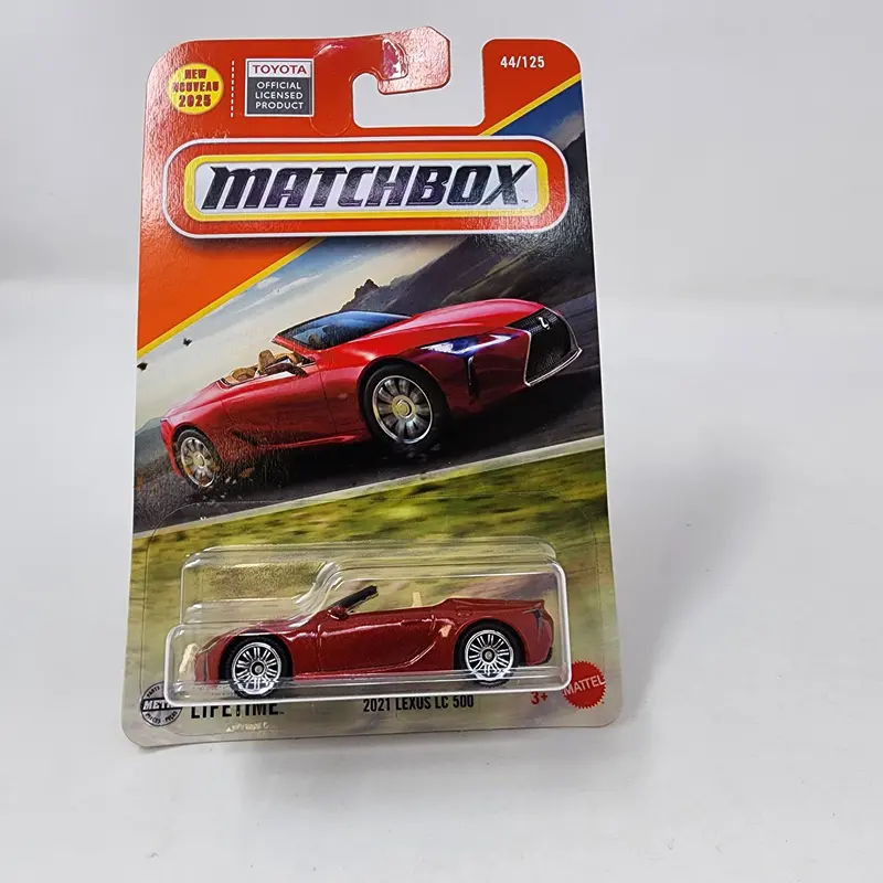 2021 Lexus Lc 500 #44 * Red * 2025 Matchbox Basic Case B 1