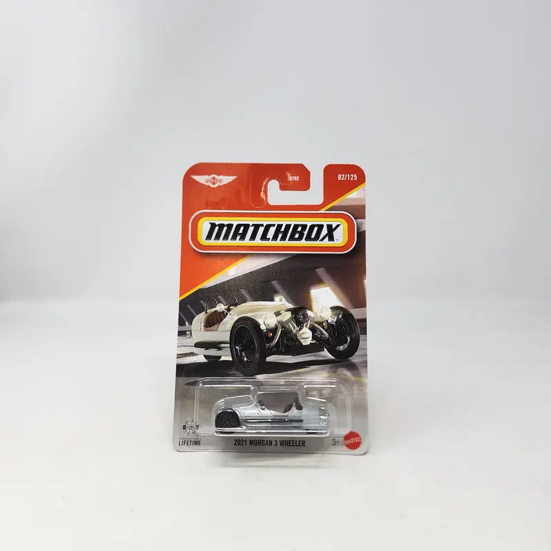 2021 Morgan 3 Wheeler #2 * Silver * 2026 Matchbox Basic Mainline Case A 1