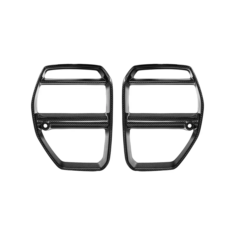 2021-Up Bmw G80 M3 | G82 G83 M4 | Vorsteiner Style Carbon Fiber Front Kidney Grille 1